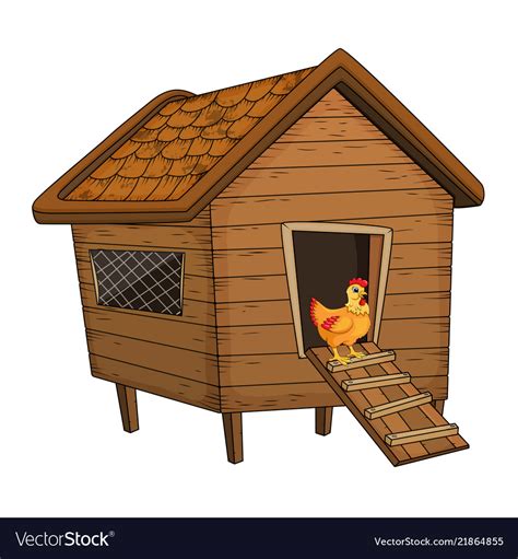 chicken coop cartoon|chicken house clip art.